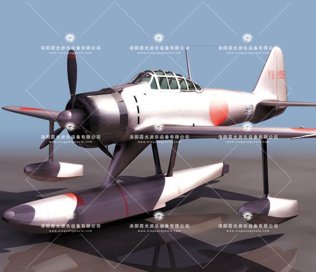 惠城3D模型飞机_